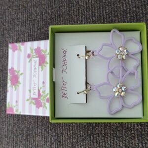 Betsey Johnson earrings